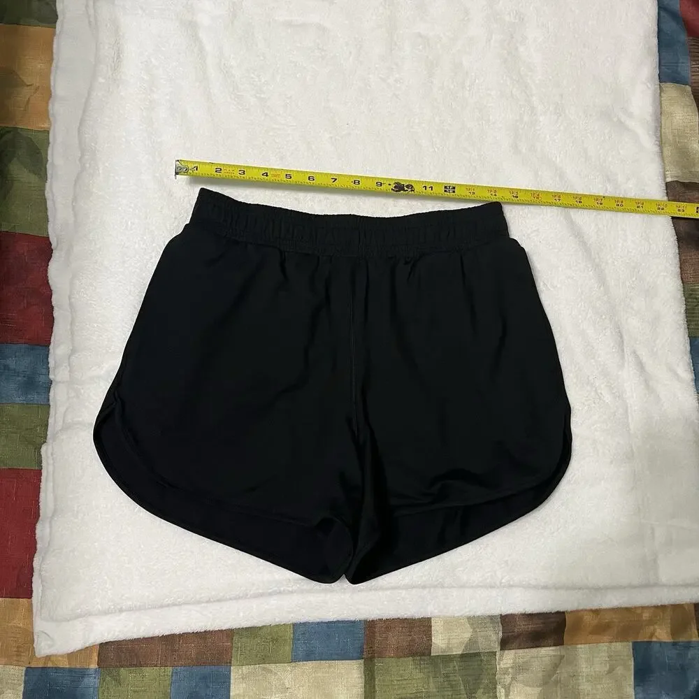 Lot Of 2 Women’s Gym Shorts Size Small Black Blue New Balance /all In Motion